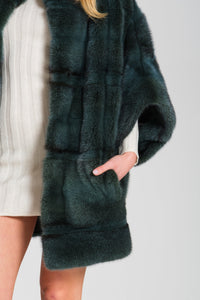 Emerald Mink Coat